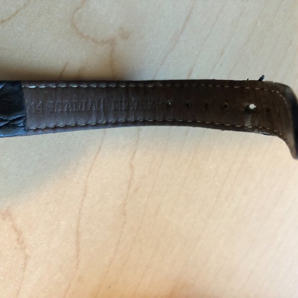 Rolex Day-Date,18 k Gold ladies watch with diamonds, with Rolex leather strap. - Picture 6 of 12